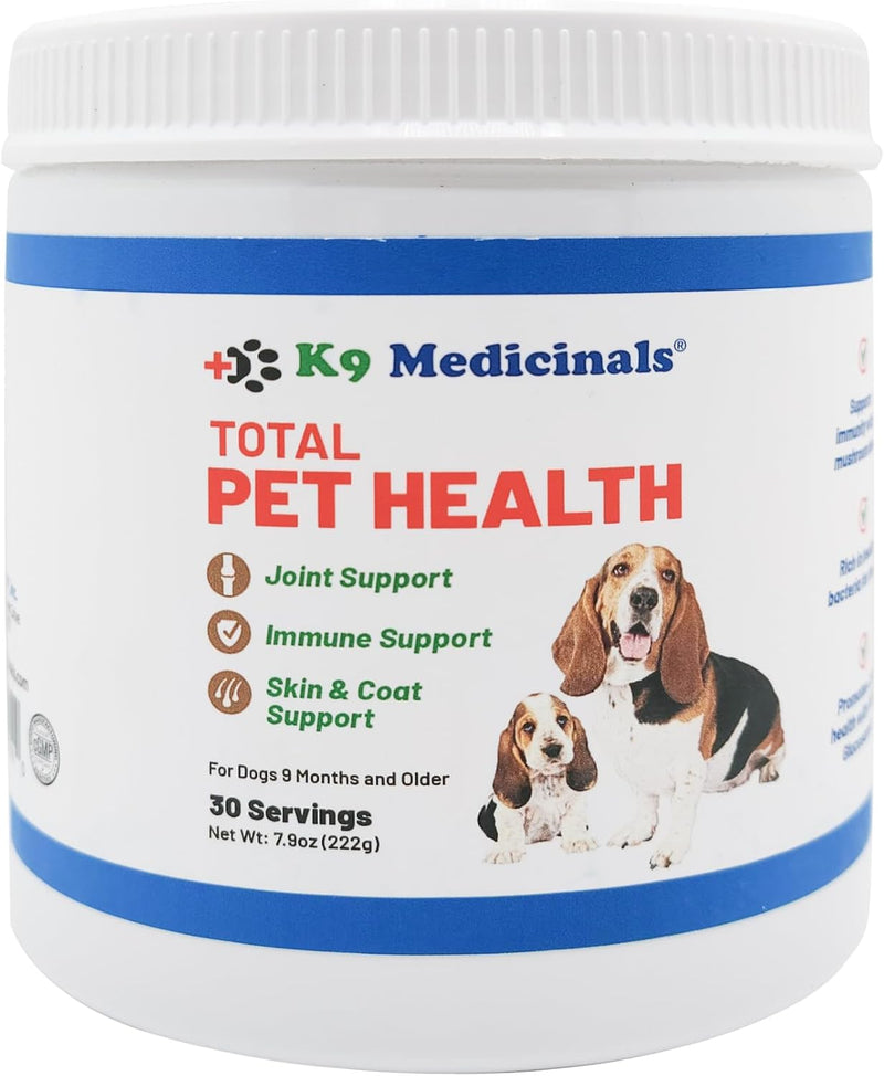 Total Pet Health All In 1 Adult Dog Nutrition For Joint, Immune, Skin, Coat and Digestion - K9medicinals.com
