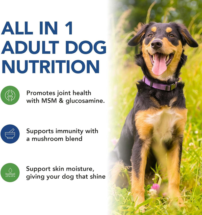 Total Pet Health All In 1 Adult Dog Nutrition For Joint, Immune, Skin, Coat and Digestion - K9medicinals.com