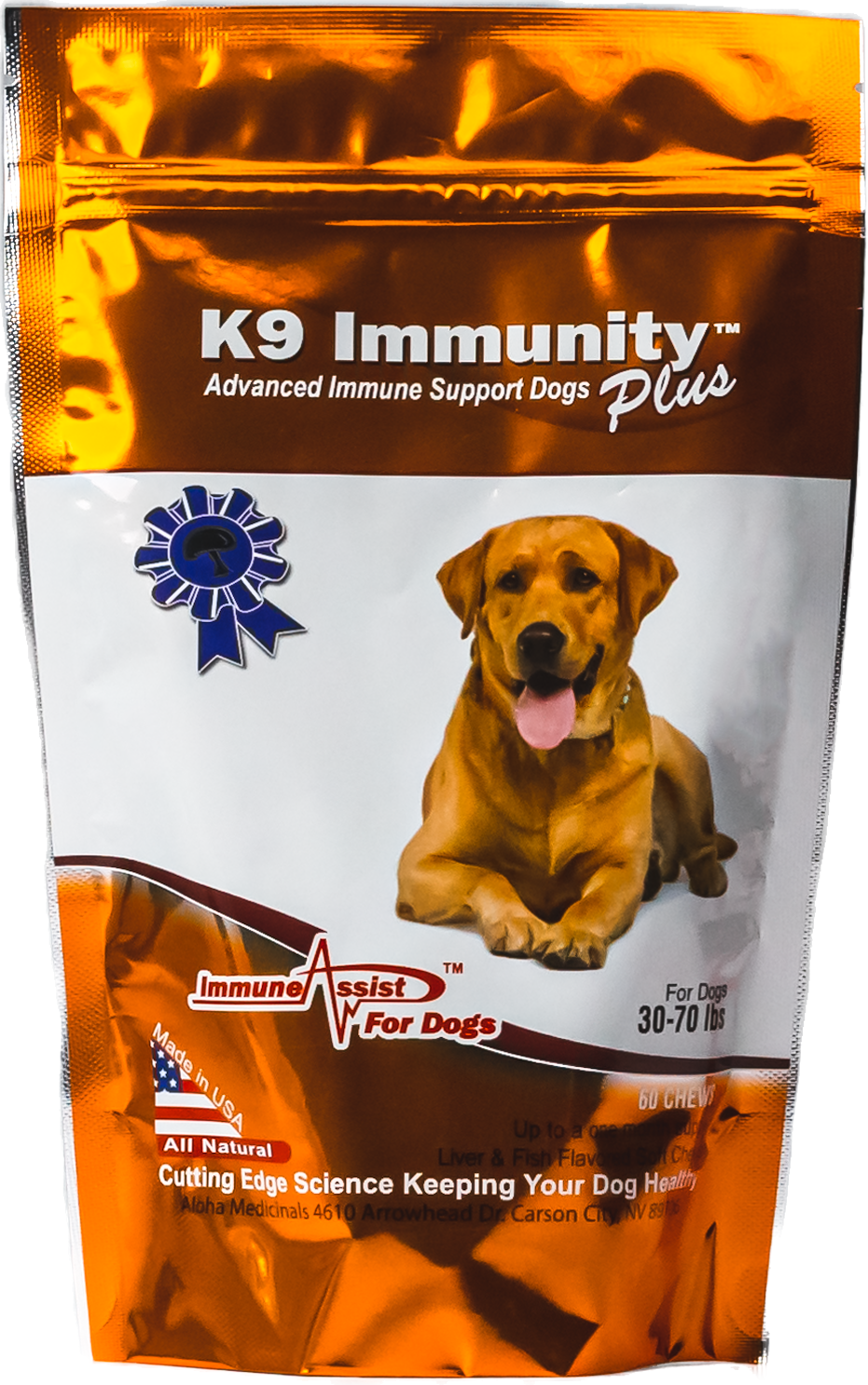 Imunity Dog K9 Immunity Plus: Immune Support Chews for Dogs