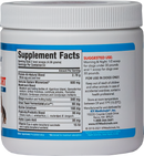 supplement facts and instructions. k9 medicinals immune support bottle powder form. canine wellness dietary supplement. canine cancer supplement. antioxidant and probiotic for dogs