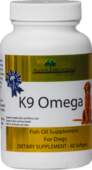 k9 omega fish oil supplement for dogs 60 softgels aloha medicinals k9medicinals.com