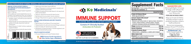 K9 Medicinals® Immune Support & Apocaps - K9medicinals.com